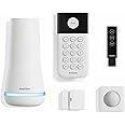 SimpliSafe 5 Piece Wireless Home Security System - Optional 24/7 Professional Monitoring - No Contract - Compatible with Alexa and Google Assistant,White