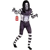 Morphsuits Laughing Jack Costume, Scary Zentai Skin Suit for Halloween, Cosplay, Parties, and Events