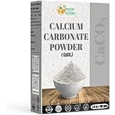 Herbs Botanica Calcium Carbonate Powder Food Grade Calcium Supplement for Cooking and Baking, Antacid, DIY Toothpaste 3.5 oz