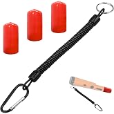 Braveboy Pinpointer Tip Protectors &amp; Lanyard for Garrett Pro-Pointer AT | Pinpointer Tip Protectors for Minelab Pro-Find 15, 20, 35, 40