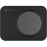 Steel Bench Block, Flat Anvil Metal Stamping Kit, Heat Treating HRC 52, Black Oxide, with Integrated Silicone Base for Stamping, Hand Engraving, Grinding and Polishing (Black)