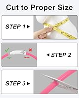 Joytale Light Up Dog Collar Rechargeable LED Night Safety Pink view 5