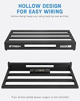 STRICH Guitar Pedal Board Extra Large 25 x 12.7 in Aluminum 2.9 lb with Bag view 4