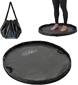 Osprey Wetsuit Changing Mat Waterproof Beach Travel Bag Folding Mat Black