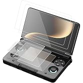 Tempered Glass Screen Protector for AYN THOR Handheld and Soft Film | TOHUSHUAXI ,9H Tempered Glass,Film Anti-Scratch,High Definition,Full Coverage