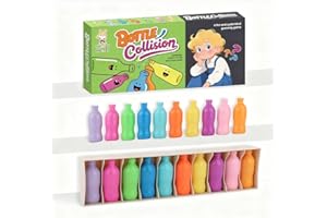 Aerbee Bottle Color Matching Toys, Fun Toys, Interesting Match The Bottle Color Game - Family Games for Kids and Adults, Fun Party Games for Groups, Unique Gift for Christmas Festival