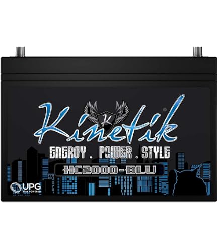 Kinetik HC2000BLU 2000 Watt 90 Amp Hour Car Audio Battery - Deff Audio