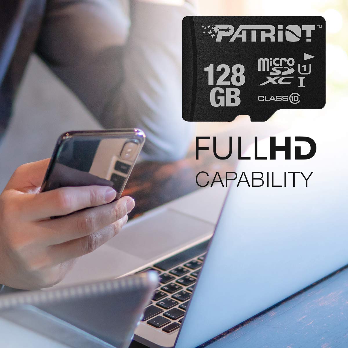 Patriot LX Series Micro SD Flash Memory Card 128GB - 5 Pack