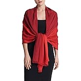 EURKEA Women's Scarf Pashmina Silky Soft Shawls Wraps Stole for Evening, Wedding and Gift