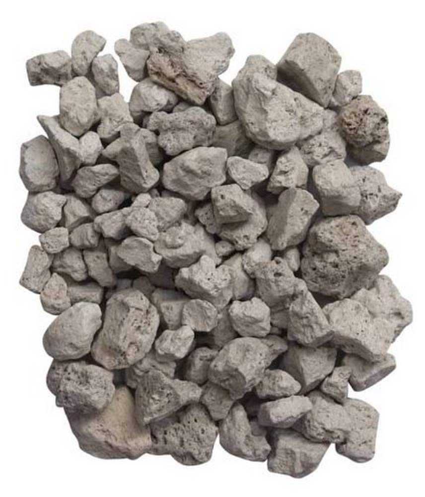 Gardeco PUMICE-4L 4L Lava Stones Bag - White