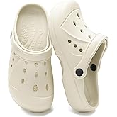 HEVA Women's Garden Clogs Breathable Beach Slip On Slippers Casual Summer Lightweight Quick Drying Water Sandals