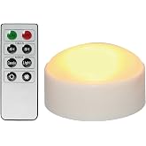Halloween Battery LED Jack-O-Lantern Pumpkin Light with Remote Time White | CANDLE CHOICE Battery Operated Flameless Candle Light with Remote and Timer for Halloween Pumpkin Decorations White Color