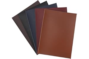 Litchi Plain Texture Faux Leather Sheet Sample