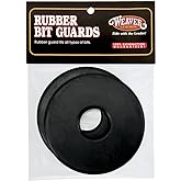 Weaver Leather Rubber Bit Guard Black