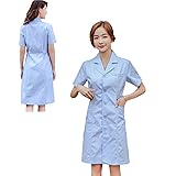 KUMUROETA White Professional Lab Coat for