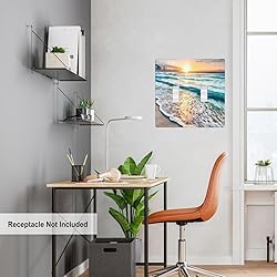 Pznen Beach 2-Gang Wall Plate Waves Sunset Ocean