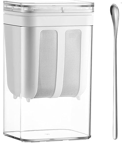 Machine à Yaourt Grec Avec Presse Et Filtre à Mailles Fines 255 - Passoire Réutilisable 450g