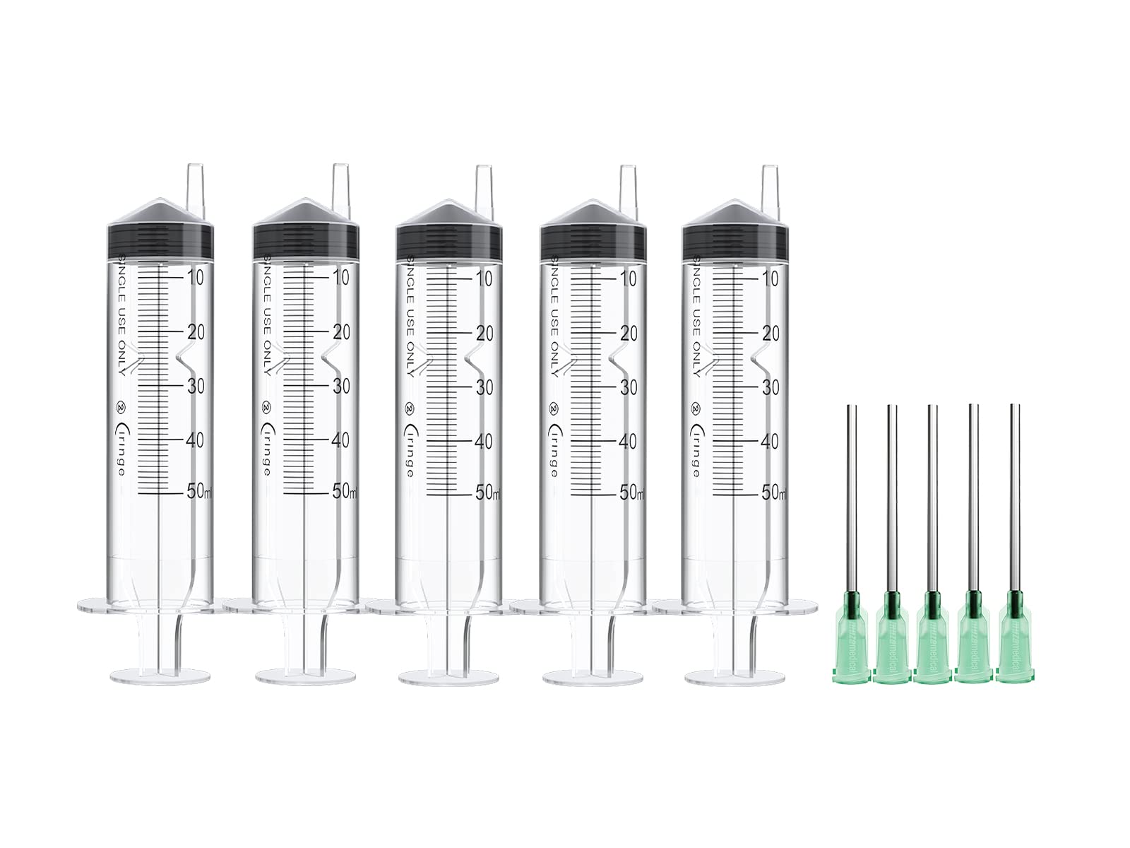 Ciringe 50 ml Syringe with 14G Green Mixing Kit - 5 Sets