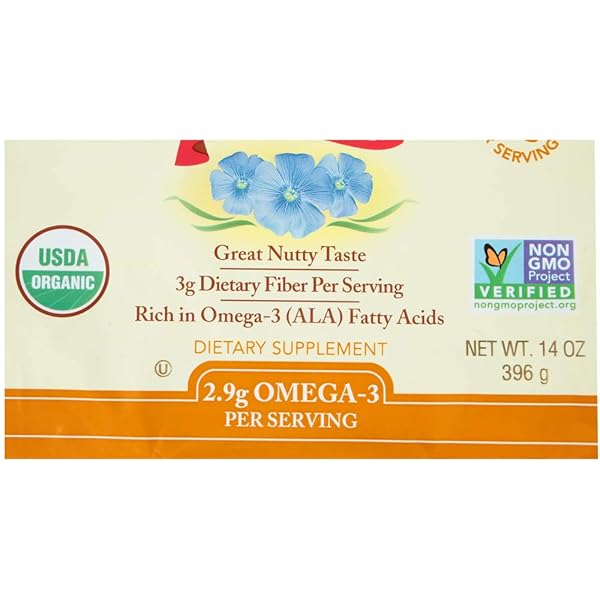 SPECTRUM ESSENTIALS ORGANIC PREMIUM GROUND FLAXSEED 14 OZ
