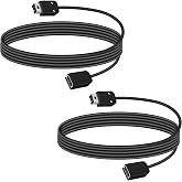 Vrllinking NES Classic Controller Extension Cable &amp; SNES Power Cord - Compatible with Super Nintendo Classic Edition Controller, Mini Nintendo Controller, Wii &amp; Wii U | Durable 10ft Replacement Cable (2 Pack)