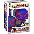 Funko Pop! Movies: Spider-Man Across the Spider-Verse 2099 Glow-in-the-Dark Pop! Vinyl Figure – Entertainment Earth Exclusive, (FUN68370)