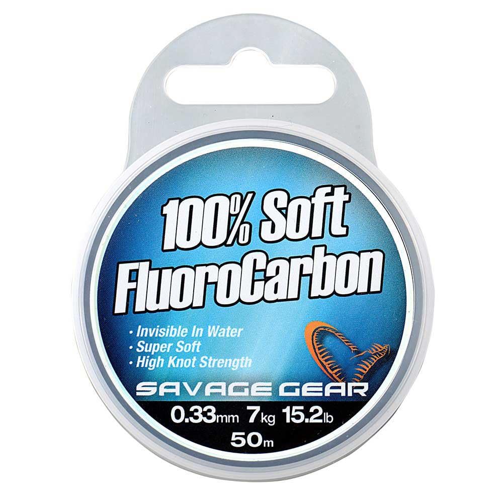 SAVAGE GEAR Soft Fluoro Carbon 0.49mm 35m 15.2kg 33.5lb