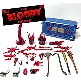 Super Action Stuff The Bloody Crate 1/12 Scale Six Inch Scale Action Figure Accessories Set Blood Effects and Weapons