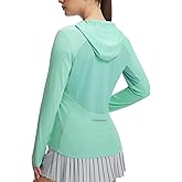 baleaf Women's Sun Shirts UPF 50+ Mesh Back Lightweight Breathable Long Sleeve Shirt SPF Hoodie for Fishing Hiking