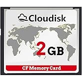 Cloudisk Compact Flash Card 2GB CF 2.0 Performance for Vintage Digital Camera and Industry Equipment (2 GB)