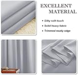 PONY DANCE Thermal Blackout Curtain 2 Pack Silver Grey L 140 x H 200 cm view 8