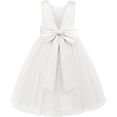 open lace back dress Amazon.com: Kids Cocktail Dress main image 0