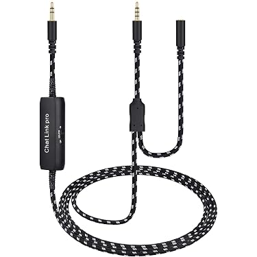 Astro Black Xbox 360 Live Chat Cable – Wired Controller Communication Cord