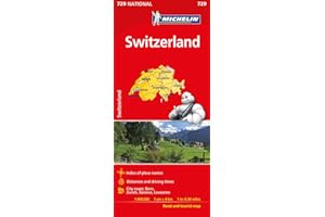 Michelin Switzerland Map 729 (Maps/Country (Michelin))