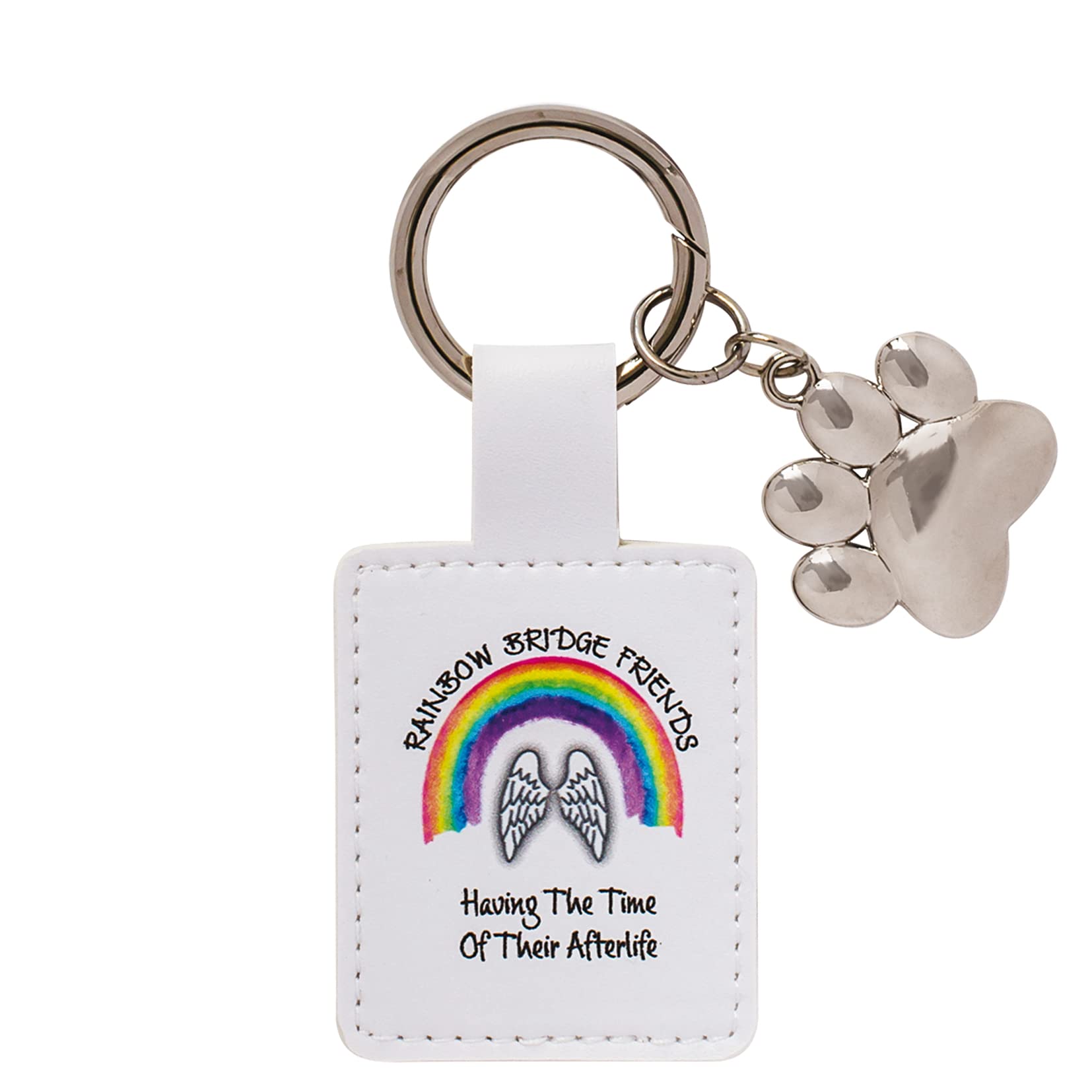 Rainbow Bridge Friends 2322 Pet Wings Key Ring