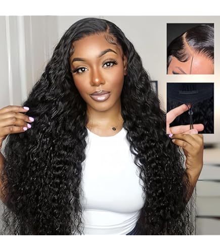 Amazon.com : PRUWIGS 7x6 Glueless Wigs Human Hair Pre  display picture 2