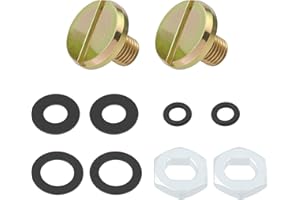 34-7 Needle And Seat Hardware Kit for Holley Carburetors - 2 Pcs