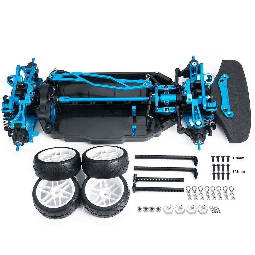 Kit Ingranaggi Trasmissione Cinghia Per Auto Tamiya TT02 TT-02 Scala 1/10 RC
