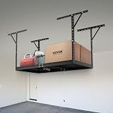 VEVOR Overhead Storage Rack 36x72 Inch Ceiling Heavy Duty Steel 550 lbs Garage view 8