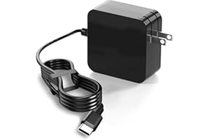 USB-C 65W 45W AC Adapter Laptop Charger Fit for Asus Zenbook 14 13 S13 S Flip 3 Deluxe Duo 14, Fit for Chromebook, Vivobook, 