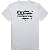 Rapiddominance Distressed Tee, White, White, S