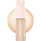 ColourPop Hi-Lite Dewy Liquid Highlighter - Ultra-Reflective Face &amp; Body Illuminator - Glowy Summer Makeup with Hyaluronic Acid &amp; Niacinamide for a Blendable Glow - Sugar Donut (0.38 oz)