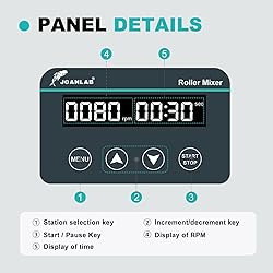 Digital Analog Tube Roller Mixer Tube Mixer