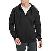 ALTHLEMON Men's Lightweight Zip Up Hoodie Long Sleeve Sweatshirt Athletic Slim Fit Basic Jacket with Pockets(Regular & Tall)