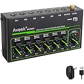 Aveek Mezclador de 6 canales, mini mezclador de audio estéreo de 6, bajo ruido para submezcla de precisión, entrada/salida TR