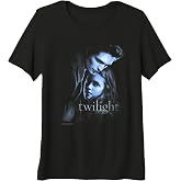 Twilight Main Poster Edward and Bella Blue Embrace Movie Premium Tri-Blend T-Shirt