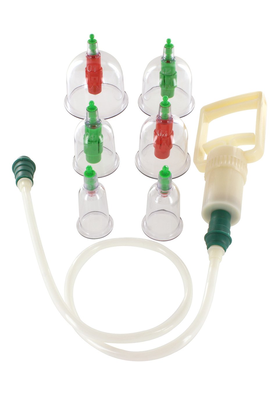 Nipple and Clitoral Vacuum Cupping Set