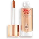 Charlotte Tilbury Hollywood Flawless Filter - Multi‑Use Makeup Primer, Complexion Booster & Illuminating Liquid Highlighter with Sheer Coverage - Smooths & Blurs Skin