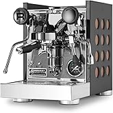 Rocket Espresso Appartamento TCA Espresso Machine, Black (Copper) | E61 Group Head | Hybrid PID, 4 Brew Temperatures | Heat Exchanger | 1.8L Insulated Boiler | 58mm Portafilter | Made in Italy