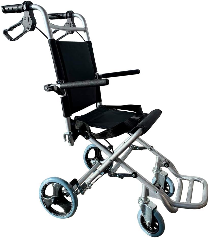 Fauteuil Roulant Enfant Pliable PEPE Mobility - Léger Et Sécurisé Avec Freins Et Ceinture