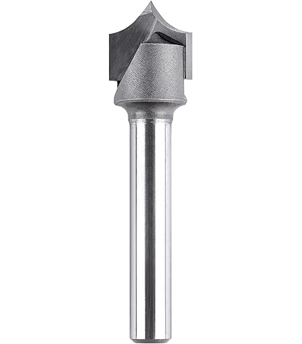 thumbnail image 2 of HARFINGTON Point Cutting Roundover Router Bit 1/4" Radius 1/2 2 of 9